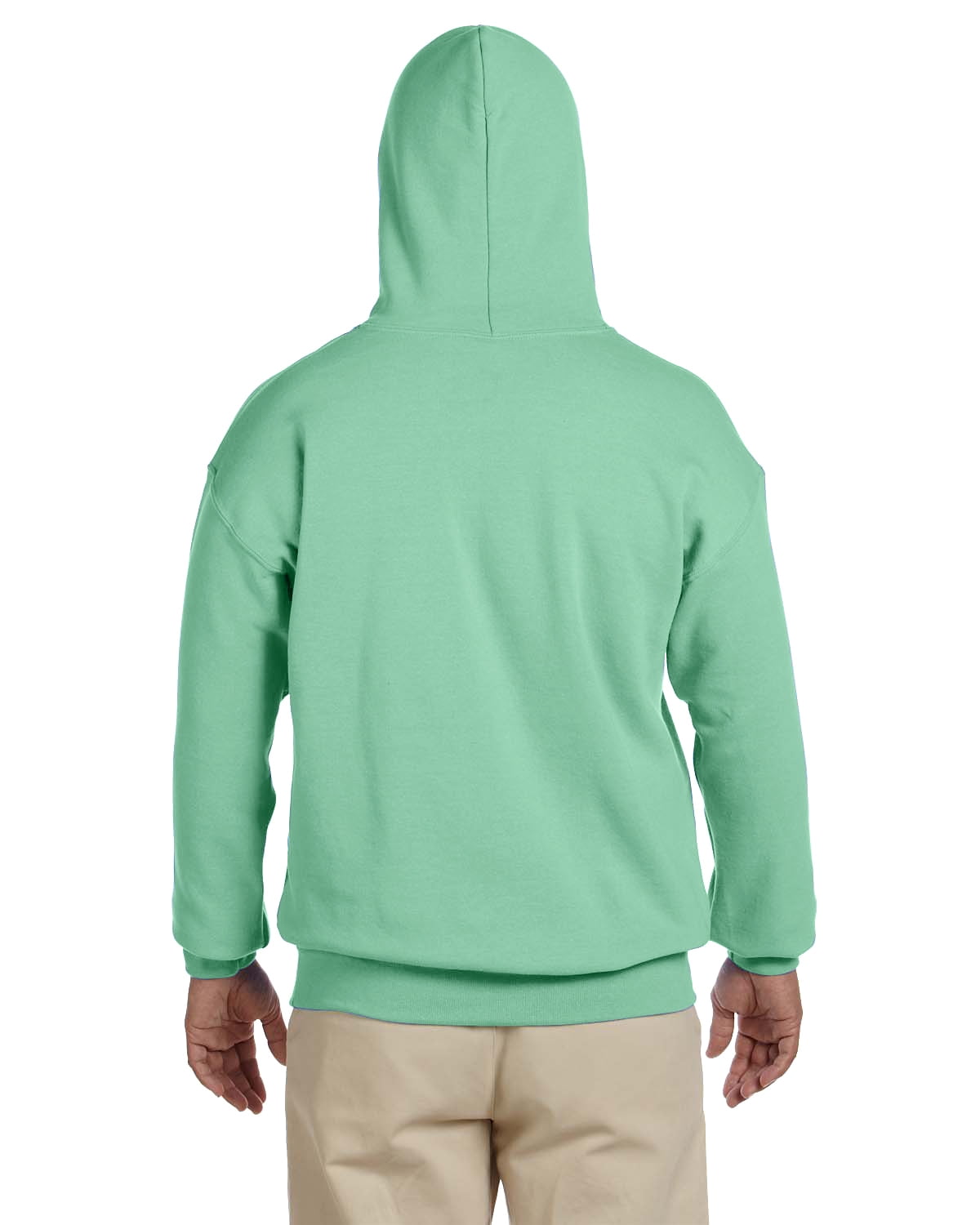 Sudadera Con Capucha Heavy Blend 8 Oz - 50% Algodón 50% Poliéster, Talla X-Large, Color Verde Menta