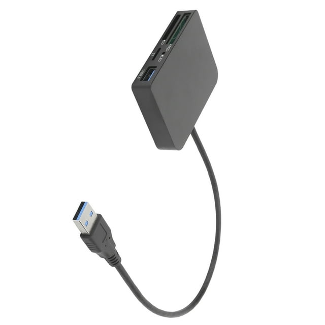Lector de tarjetas de memoria, adaptador de tarjeta de memoria, adaptador de tarjeta multifunción, lector de tarjetas múltiples, instalación sencilla