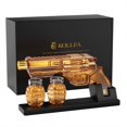 thumbnail image 1 of Set decantador de whisky Kollea con vasos de chupito en forma de granada, 1 of 9
