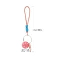 thumbnail image 2 of SHOWERORO 1Pcs Pink Plastic Nylon Mini Pickleball Paddle Keychain For Kids And Adults Sports Enthusiasts, 2 of 8