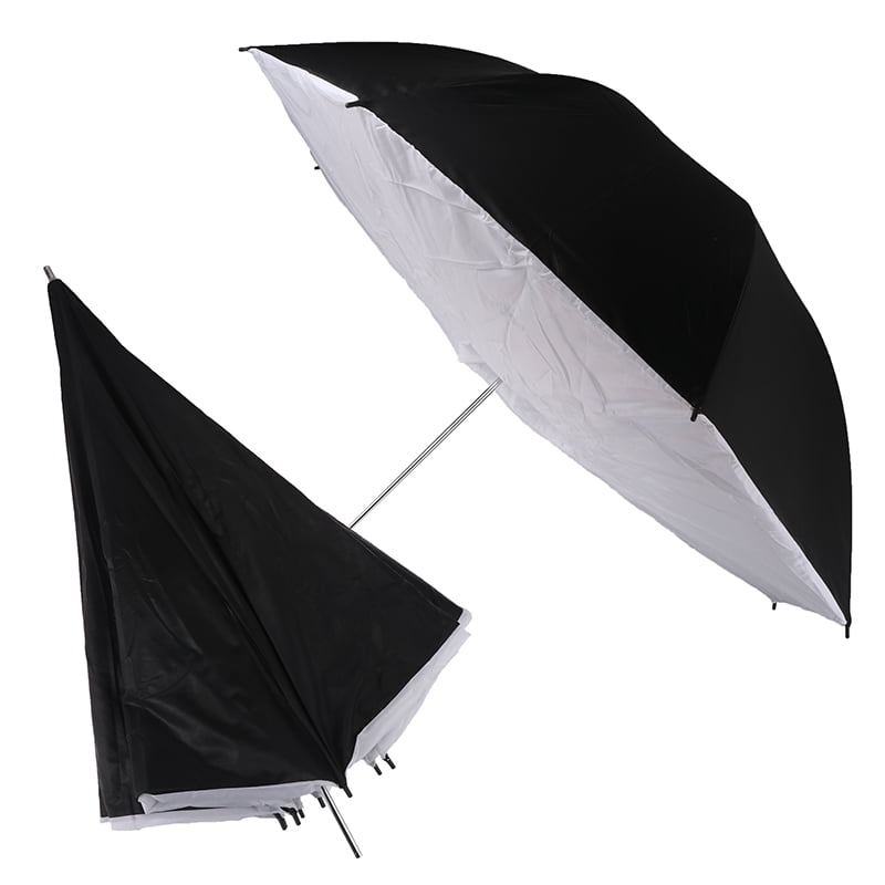 110cm Silver Reflective Umbrella Hard Studio Flash Strobe Diffuser Bounce 