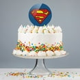 thumbnail image 4 of Acrylic Superman Classic S Shield Logo Cake Topper Party Decoration for Wedding Anniversary Birthday Graduation, 4 of 7