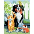 thumbnail image 2 of Junior Small Paint By Number Kit 8.75"X11.75"-Family Pets, 2 of 2
