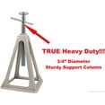 thumbnail image 4 of PTJ0610 RV Trailer Camper Aluminum 6,000 lbs 17” Extends Stabilizer Stacker Jack Stand 4PK, 4 of 5