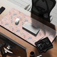 thumbnail image 2 of Long Mouse Pads for Desk,Pink Cartoon Unicorn Rainbow Cloud Bird Desk Mats on Top Of Desks, Desk Mouse Pad Extra Large with 3mm Non-Slip Base and Stitched Edge for Gaming,Work,Home 35.4"x15.7", 2 of 5