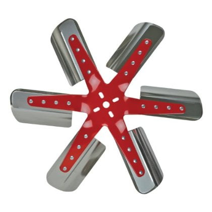Flex-a-lite 1309 Red Star Stainless Steel Blade 19-3/8 Flex Fan