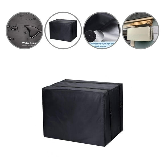 Air Conditioner Cover Full Coverage Protection Waterproof Oxford Cloth Window Air Conditioner Units Protector for Home