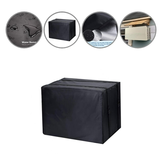 Air Conditioner Cover Full Coverage Protection Waterproof Oxford Cloth Window Air Conditioner Units Protector for Home