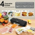Food Vacuum Sealer Machine, Freezer Food Storage Saver for Cookie Meat
