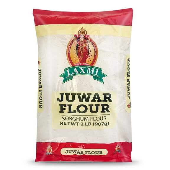 LAXMI Freshly Milled Jowar Flour - 907 Grams (2lbs)