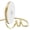 Gold, variant on Black Double Face Ribbon 1/4 Inch 50 Yards