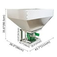 thumbnail image 2 of 42.3Gal ATV Broadcast Spreader Tractor Fertilizer Spreader Stainless Steel 12V, 2 of 14