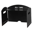 thumbnail image 3 of Parabrisas compacto para horno de camping con bolsa de transporte Parabrisas alto y plegable Negro, 3 of 7