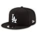thumbnail image 3 of New Era 950 Los Angeles Dodgers Basic Snapback Hat (Black/White) Men's Cap, 3 of 5