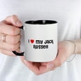 thumbnail image 3 of CafePress - I * My Jack Russell Mug - 11 oz Ceramic Mug - Novelty Coffee Tea Cup, 3 of 3