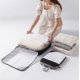 thumbnail image 5 of Bolsa de almacenamiento de compresión para viajes a prueba de agua para siete trajes, ropa, zapatos, lavado, cosméticos, organizador de almacenamiento, 5 of 6