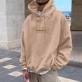 thumbnail image 4 of Mens Jesus Hoodies Christian Religious Graphic Hooded Sweatshirt Letter Print Long Sleeve Pullover Tops XXL, 4 of 7