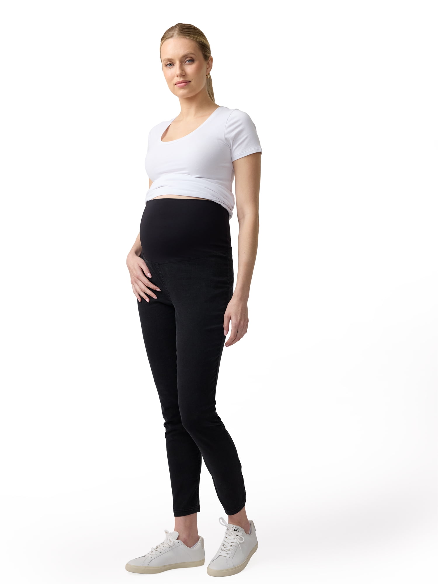 Ingrid & Isabel For Every Belly Women's Maternity Over The Belly Skinny Jegging, Sizes S-XXL