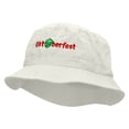 thumbnail image 2 of Hoppy Oktoberfest Embroidered Bucket Hat - White OSFM, 2 of 5