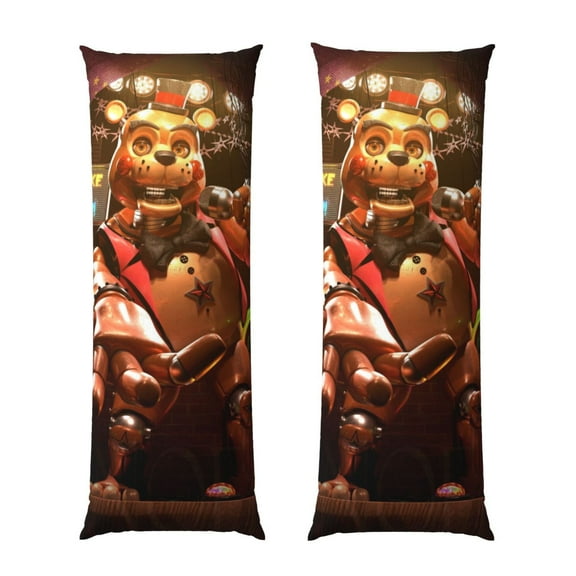 Five Nights At Freddy's Body Pillow Cover - Pillowcases 20"x54" with Hidden Zipper Closure Soft and Breathable 1PC