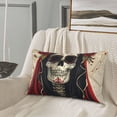 thumbnail image 6 of Fotbe Gothic Skull With Roses Pillow Cases - Envelope Closure - Luxury, Extra Soft, Cooling Pillow Covers - Wrinkle, Fade, Stain Resistant-16"x24", 6 of 8