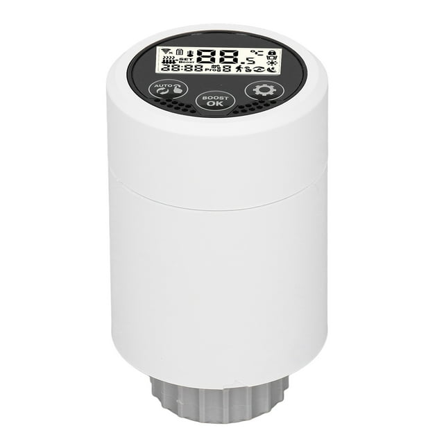 Válvula termostática para radiador, válvula inteligente para radiador, válvula termostato inteligente, válvula inteligente para radiador, funcionalidad inteligente