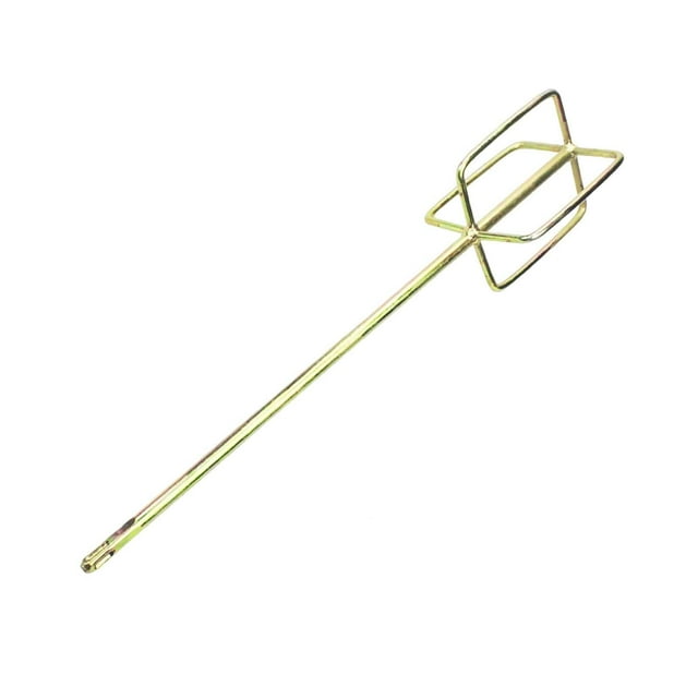 DOLITY Cement Mixer Paint Mixing Rod Drill Attachment Long Tools Stirring Mixing Square Handle C