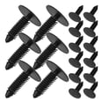 thumbnail image 3 of Shisuyan 20pcs Black Nylon Car Rivets for Trunk Liner Decoration Nylon Car Clips Christmas Tree Shape Auto Attachment Clips for Car Maintenance, 3 of 8