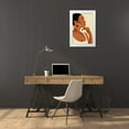 thumbnail image 3 of Prime, Marcus 23x32 White Modern Wood Framed Museum Art Print Titled - Pondering Princess, 3 of 4