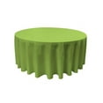 thumbnail image 1 of LA Linen TCpop132R-LimeP84 Polyester Poplin Tablecloth, Lime - 132 in. Round, 1 of 1