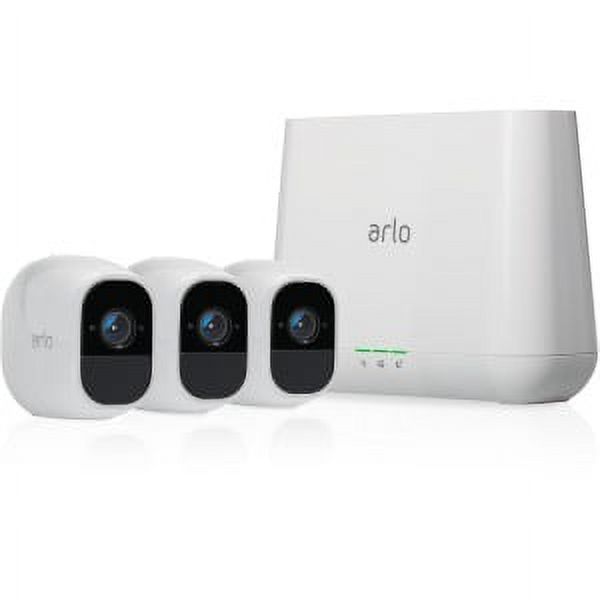 Arlo Pro 2 - 3 Wire-Free Camera 1080P HD Smart Security System (VMS4330P-100NAS) Motion Detection, Night Vision, Indoor/Outdoor, Two-Way Audio - image 2 of 9