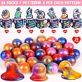 thumbnail image 2 of Set de regalos para el día de San Valentín Galaxy Slime con tarjetas para niños x28, 2 of 6