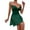 Dark Green, variant on Yuncity Women Pajamas 2 Piece Sleeveless Sleepwear Loungewear Soft Comfortable Breathable Pjs S-Xxxl