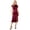 Red, variant on Cowl Neck Sleeveless Backless Maxi Wedding Guest Dress Silk Open Back Tie Back Prom Formal Dresses For Women Women'S Casual Dress Black M