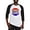Black/White, variant on CafePress - Vote Button Baseball Jersey - Cotton Baseball Jersey, 3/4 Raglan Sleeve Shirt