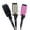 Black 22mm, variant on CNV Charming 3-Barrel Mermaid Hair Waver with Ceramic Coating, Triple Barrel Curling Iron for Instant S-Waves and French Egg Roll Style, Constant Temp