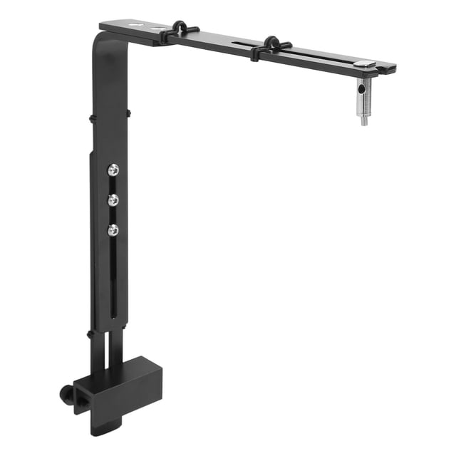 Fish Tank Light Stand, Aluminum Alloy Adjustable Height Light Holder for Reptile Glass Terrarium Drop Light, Reptile Lamp Stand