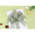 thumbnail image 4 of Joycrosso Burlap Wired Edge Ribbon 1 inch x 10 Yards, Spring Moss, Ideal for Crafting, Gift Wrapping, Wreath, Christmas Tree, and Rustic Wedding Decorations, 4 of 4