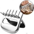thumbnail image 1 of 2pcs Manual Bear Claws Barbecue Fork BBQ Meat Fork Tongs Pull Meat Handler Pork Clamp Roasting Fork BBQ Tools Grill Accessories [Energy Class A], 1 of 5