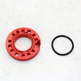 thumbnail image 3 of Miulika 28mm Carburetor Intake Manifold Plate Adjuster for ATV Bike Red, 3 of 7