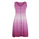 thumbnail image 3 of Mono de color estampado para mujer, falda corta, vestido sin mangas con cintura y hombros descubiertos sexy Fridja  hjkh2609, 3 of 4