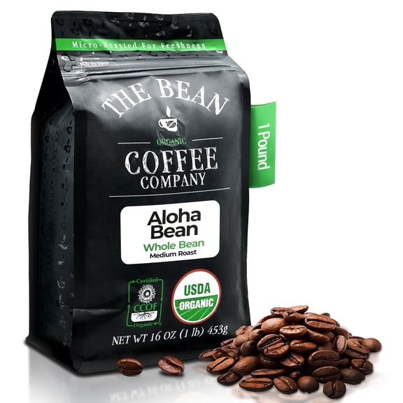 Organic Holiday Bean (Vanilla Cinnamon Spice), Medium Roast, Whole Bean, 16-Ounce Bag