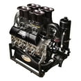 thumbnail image 2 of Speedway Motors Sprint Car Engine Stand Steel Construction Powdercoated Black Finish Fits Standard or Lightweight Blocks with 2 Inch Casters for Easy Storage and Mobility, 2 of 7