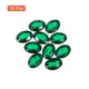 thumbnail image 3 of 10Pcs Gemas Ovaladas de Acrílico 30x40 mm Piedras de Rhinestone Artificiales para Manualidades DIY Boda Fiesta Verde, 3 of 6