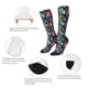thumbnail image 3 of Fotbe Colorful Animals Calcetas Divertidas Estampadas para Hombre y Mujer, Calcetas de Algodón hasta la Rodilla para Caminar, Correr, Enfermería y Embarazo, 3 of 6