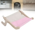 thumbnail image 4 of Cat Window Perch, Hanging Wood Frame Sleeping Hammock Bed Cat Window  with Screwdriver for Indoor Cats Windowsill Bedside Drawer, 4 of 7