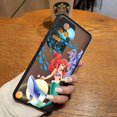thumbnail image 3 of Funda mate para Redmi A1 K50 K40 GAMING K30 K20 10X 10C 10 9C 9T 9A 9 8 7 PRO 4G 5G Funda Coque Shell Anime princesa sirena, 3 of 5