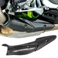 thumbnail image 4 of Compatible with Z900 2017-2019 Motorcycle Exhaust System Middle Link Rod Carbon Fiber Heat Shield Protector, 4 of 5