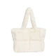 thumbnail image 1 of Bolso Compras Esponjoso Felpa Suave Gran Capacidad para Mujer, 1 of 9