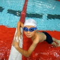 thumbnail image 3 of VIEW Swimming Gear V-730JASA SWIPE Youth Swim Goggles, Aquamarine, 3 of 9
